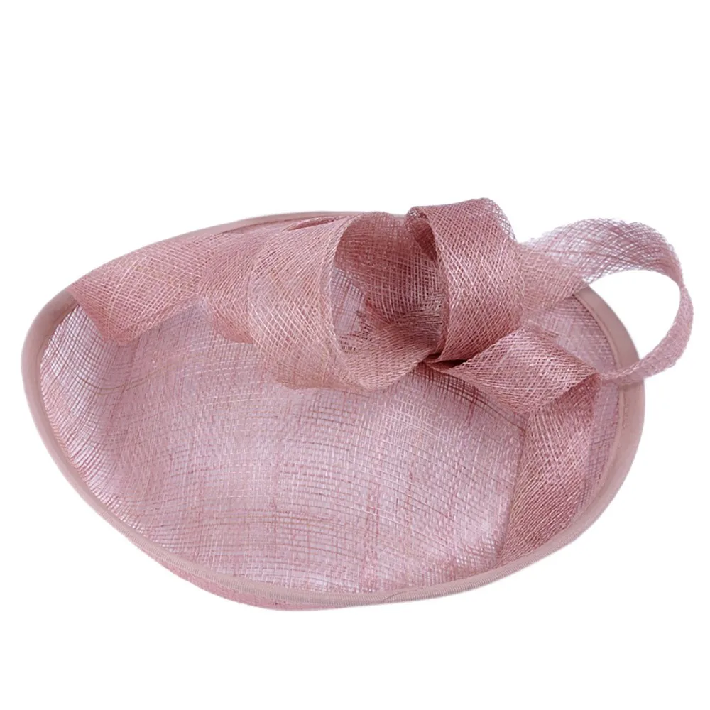 Fascinators Hat Women Flower Mesh Ribbons Feathers Fedoras Hat Headband or a Clip Cocktail Tea Party Headwewar for Girls