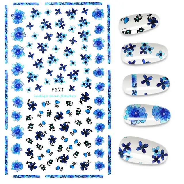 The New 3D Nail Sticker Cool English Letter stickers for nail Foil Love Heart Design Fashion Manicure Stickers A140126