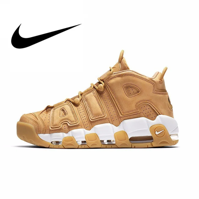 Оригинальный Nike Оригинальные кроссовки воздуха более ритмично ОГА Для мужчин дышащие уличные баскетбольные кроссовки спортивные