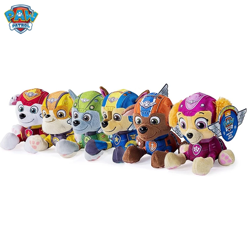 Новая плюшевая игрушка Peluches, 20 см, Щенячий патруль, аниме, мультяшная плюшевая кукла, игрушка для мальчиков и девочек, Щенячий патруль, Patrulla Canina, животное, плюшевая собака