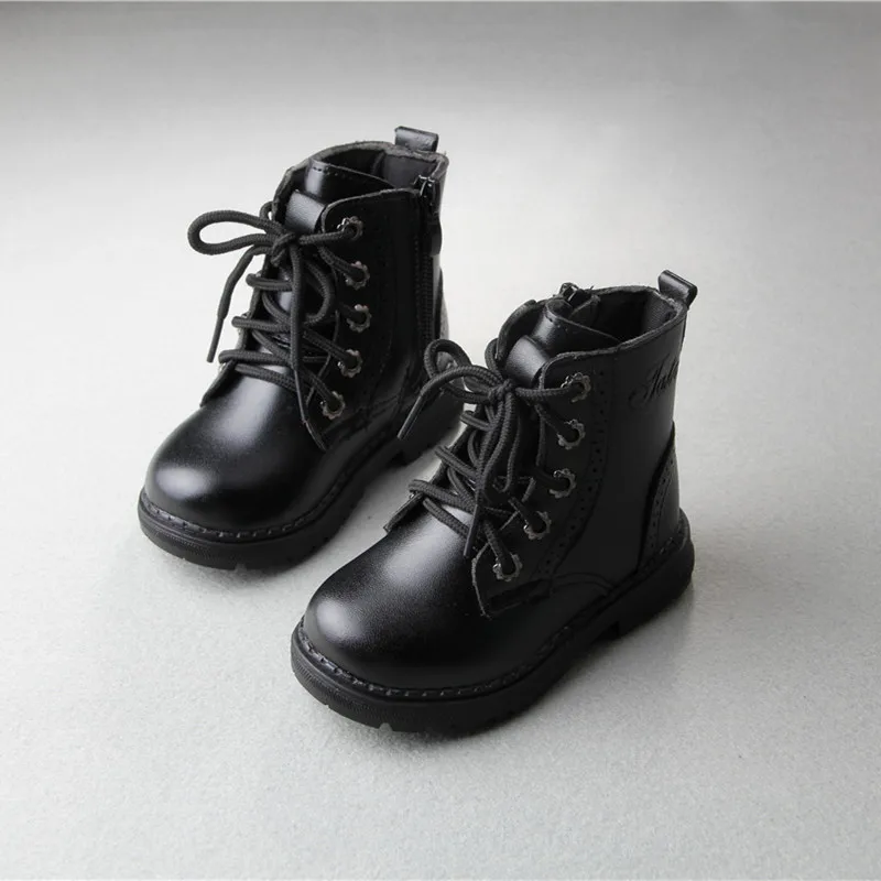 koovan Children's Boots 2020 new Autumn Winter Children's Shoes Boys