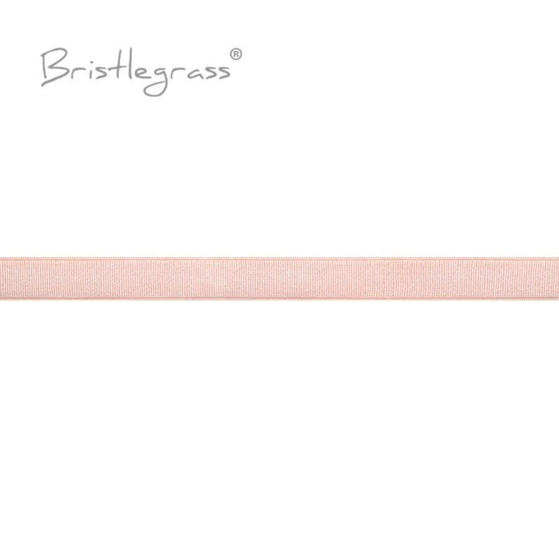BRISTLEGRASS 2 5 10 50 100 Yard 3/8" 10 mm glänzender BH-Träger Gummiband Spandex Satinband Nylon Schulterband Dessous Nähbesatz – Detail 11