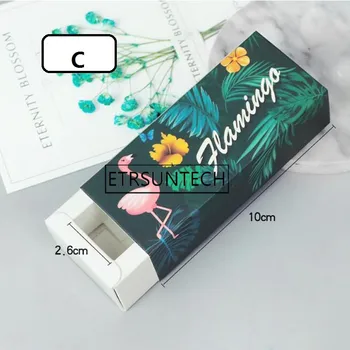 

200pcs Paper Drawer Box Cartoon Lipstick Packaging Boxes for Essential Oil Perfume Sample Lipstick Gift Package