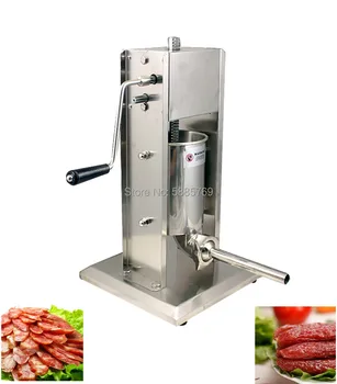 

Stainless steel sausage filling machine manual /manual 3L sausage filler/sausage making machine