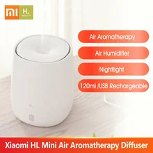Xiaomi увлажнитель HL Мини воздуха ароматерапия диффузор USB тихий аромат humidificador тумана с ночником для автомобиля Дома Офиса
