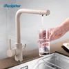 360 Degree Rotation brass drinking filtered water kitchen faucet Bend&Double right angle&Right angle Faucet Kitchen sink tap ► Photo 1/6