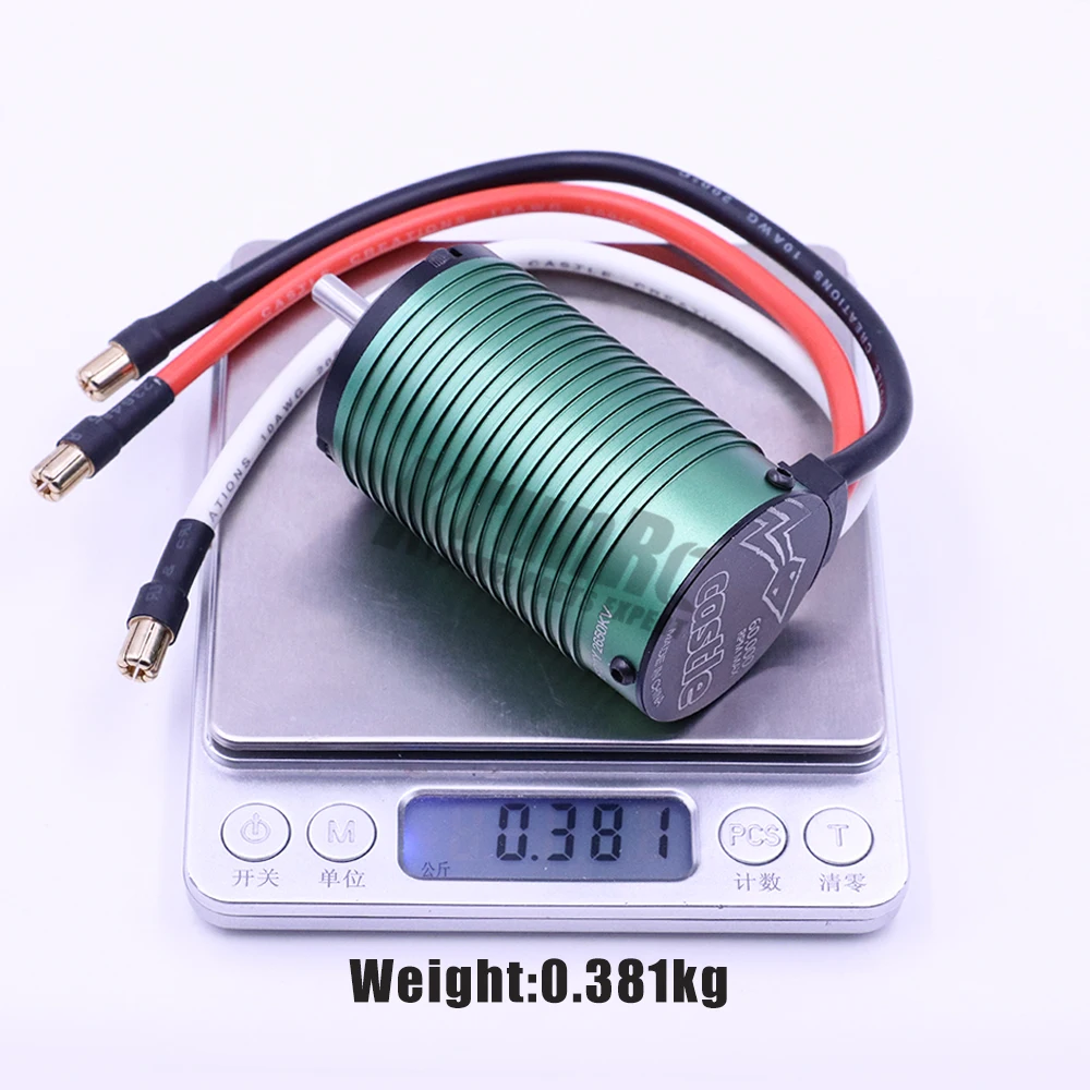 Замок 1512 42 мм бесщеточный 1800/2650KV Монстр мотор+ HOBBYWING WP-8BL 150 RTR водонепроницаемый бесщеточный 150A ESC+ программа для 1/8 автомобиля