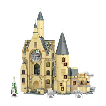 

Compatible 75948 Potter Movie Serices Clock Tower Hall Sets Model Building Blocks Bricks Kids Toys Christmas Gift for Children