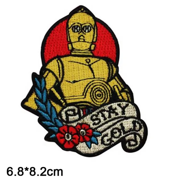 Disney Star Wars Baby Yoda Mandalorian Iron On Embroidered Clothes Patches For Girl Woman Clothing Stickers Garment 5