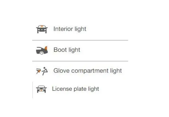 Interior led Car lights For Mazda 323 fp mk6 bj hatchback 323 s mk6 bj sedan bulbs for cars License Plate Light 8pc - Испускаемый цвет: 323 fp mk6 bj hatch