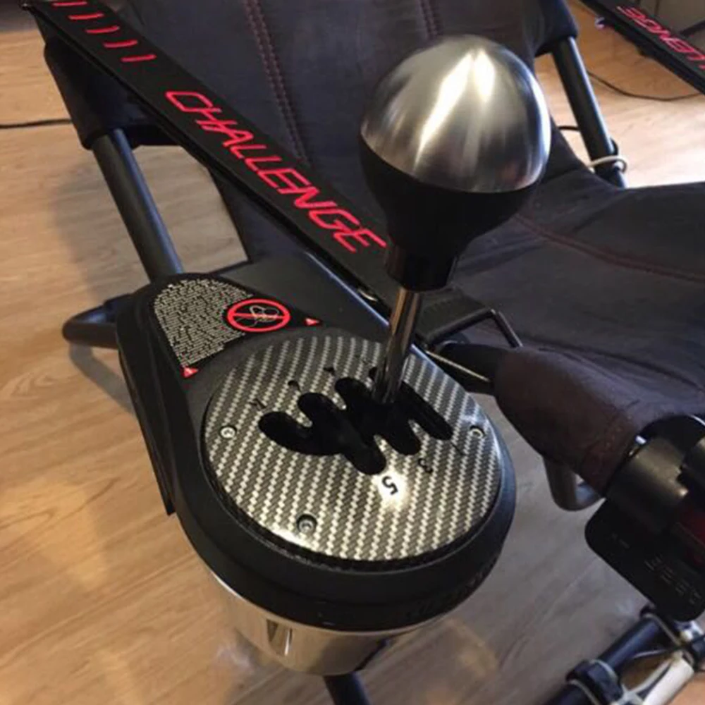 3D Printed Support for Thrustmaster TH8A: Left and Right Mount for Playseat Challenge Shifter image 5