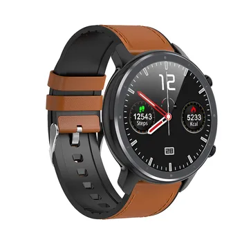 

L11 SmartWatch Men ECG Heart Rate Monitor Full Round Touch Smartwatch Life Waterproof Music Control VS DT78 DT88 DT98 DT68 Watch