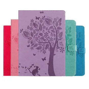 

Cat Tree Embossed Leather Case For New iPad mini 5 2019 7.9 inch Smart Cover For iPad Mini 1 2 3 4 5 Funda tablet case