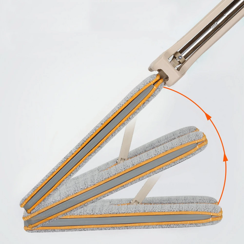 Двусторонние плоские швабры для мытья без рук деревянный пол зеркальные пыли