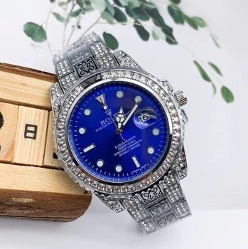 

Rolex- Men's SUB-mariner Leisure business Watch AAA high quality luxury gift designer men's quartz watch to order9