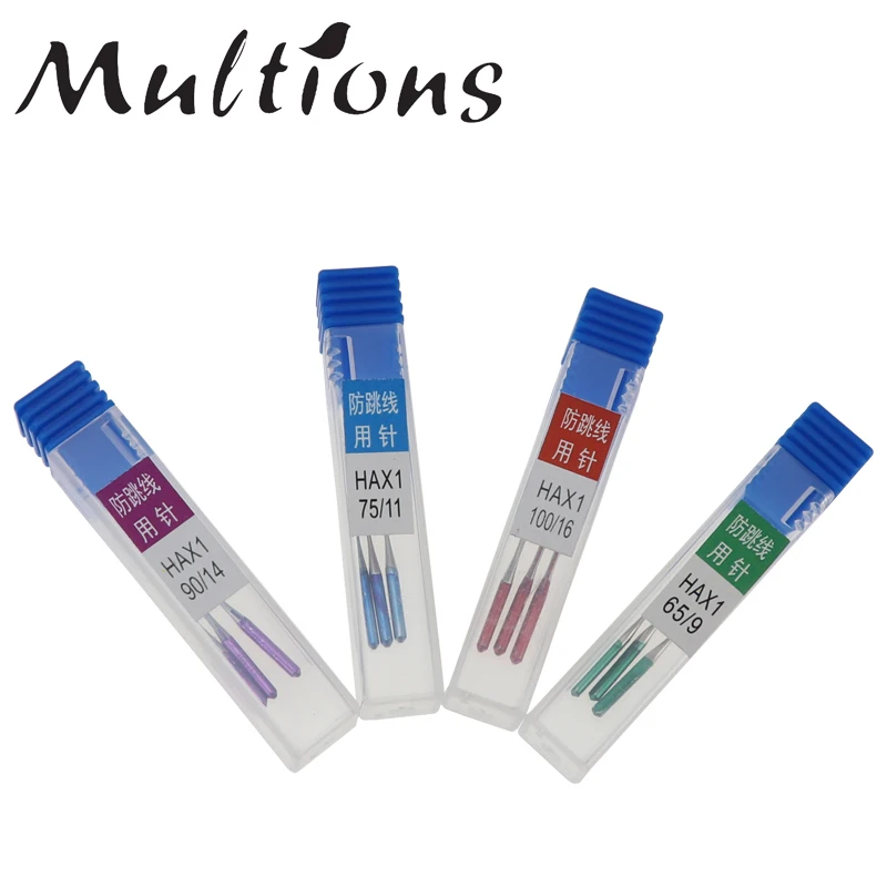 3PcsSewingAntiJumpingMachineNeedleElasticClothSewingNeedle