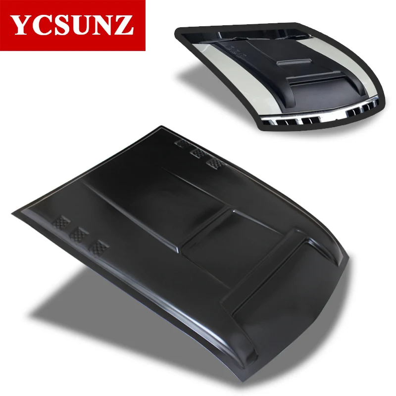Черная крышка овальной капота 2015 2019 для Mitsubishi l200 Triton Pajero спортивная 2016 Ycsunz|cover for