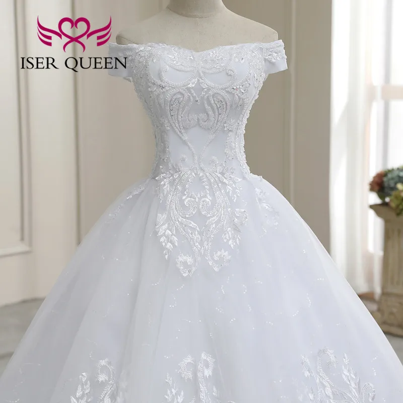 Cap Sleeves Beautiful Beading Lace Wedding Dress 2022 Plus Size Quality Ball Gown Embroidery Bride Dresses Women WX0184 wedding dress for women