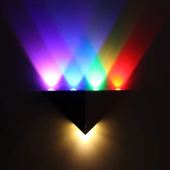 

Morden Style Triangle LED Wall Lamp 3W 5W Outdoor Indoor IP65 Modern For Home Stairs Bedroom Bedside Bathroom Light Decor Arts