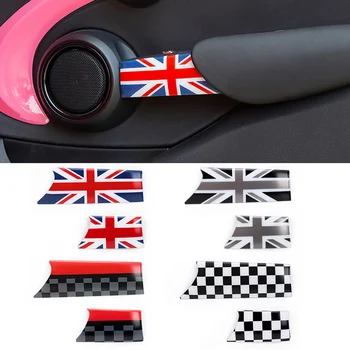 

4pcs Auto Interior Door Handle ABS Housing Cover Case Car Decoration Sticker For MINI Cooper F55 Car Styling Accessories