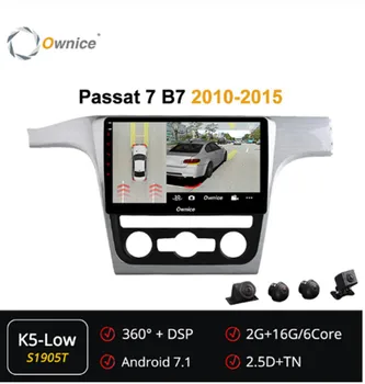 

Ownice 6Core Android 7.1 4G 360 Panorama Car Radio ForVolkswagen passat 7 B7 2010 - 2015 Player Navi GPS DSP Audio