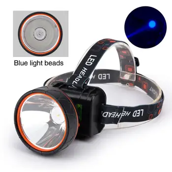 

Headlamp Rechargeable Headlight Head Torch Lamp 2 Modes 5W WaterResistant Bicycle Bike Running Hiking Strong Light Fishing