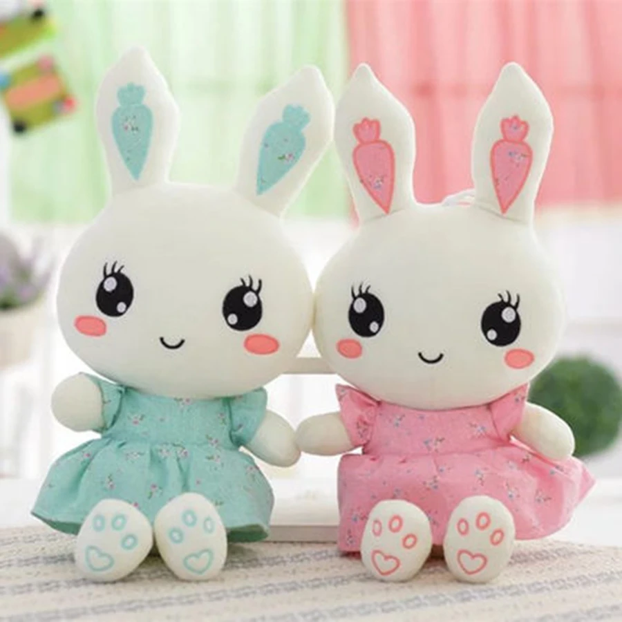 Игрушка плюшевый кролик Спальный мини-мешок Куклы Kawaii игрушки плюш/нано Кукла Кролик PP Хлопок Милый мальчик девочка подарок CC50MR