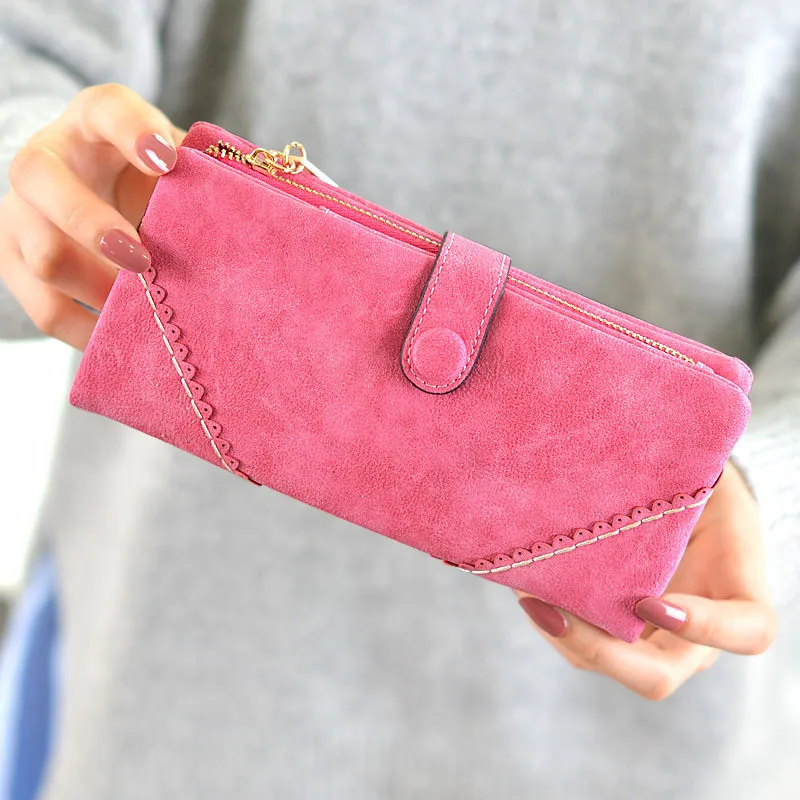 

Women Wallets Fashion Lady Wristlet Handbags Long Money Bag Zipper Coin Purse Cards ID Holder Clutch Female Purse