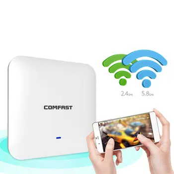 

CF-E385AC Ceiling Wireless Ap Indoor Dual Frequency 2200M Router Flash Adapter Wireless Celling Ap Home Use