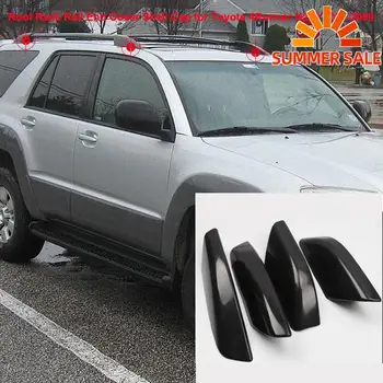 

For Toyota 4Runner N210 4 Runner Roof Rack Rail End Cover Shell Cap Moulding Trim 2003 2004 2005 2006 2007 2008 2009 Accessories