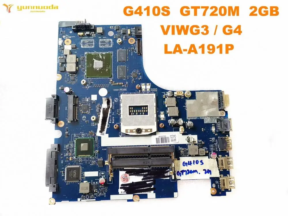 Original for Lenovo G410S laptop motherboard GT720M 2GB VIWG3 G4 LA-A191P tested good free shipping | Компьютеры и офис