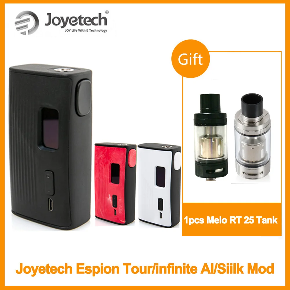 RU Warehouse Original Joyetech eSpion Tour Mod Output 220W POWER/TEMP(NI/TI/SS)/TCR Mode Vapor Kit Electronic Cigarette photo