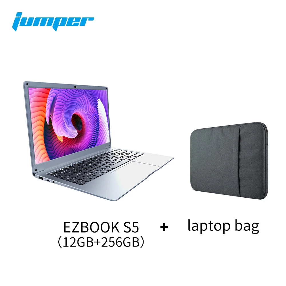 ultra slim notebook 2021 Jumper EZbook S5 14 Inch 12GB 256GB Laptop  1920*1080 Screen Ultra Slim Notebook Intel Celeron Windows 10 Computer the latest ultraslim laptops design Ultraslim Laptops