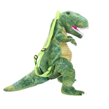 

Maison Fabre Backpack Parent-child Dinosaur Bag New Children Cartoon Big Dinosaur Children 3D Animal Backpack Gift For Kids A40#