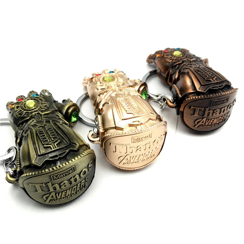 1pcs Hammer Shaped Beer Bottle Opener Portable Keychain Metal Tools Infinity Thanos Gauntlet Soda Glass Caps Remover Openers
