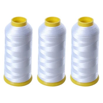 

Stronger 5000M Cones Bobbin Thread Filament Polyester for Embroidery Machine 3 Pack