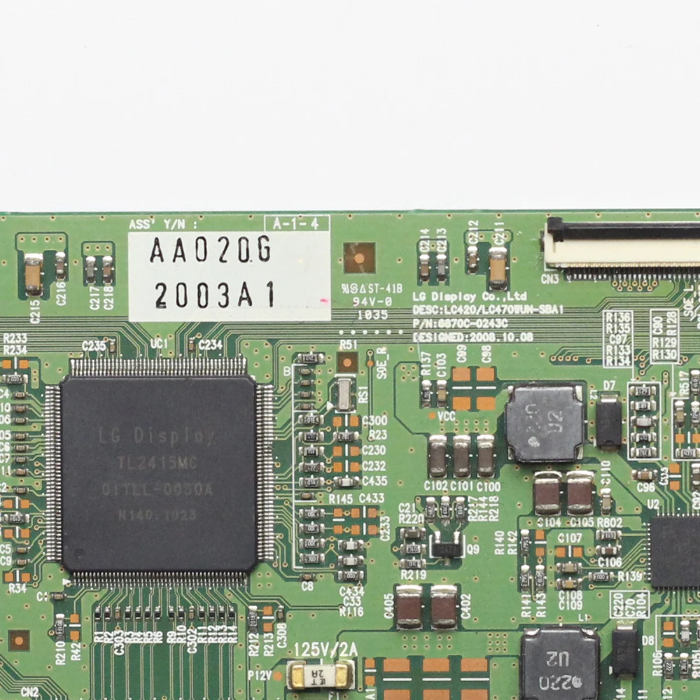 Плата tcon 6870C 0243C LC420 470WUN SBA1 для LG TV.... И т. Д. Сменная плата TCON оригинальная