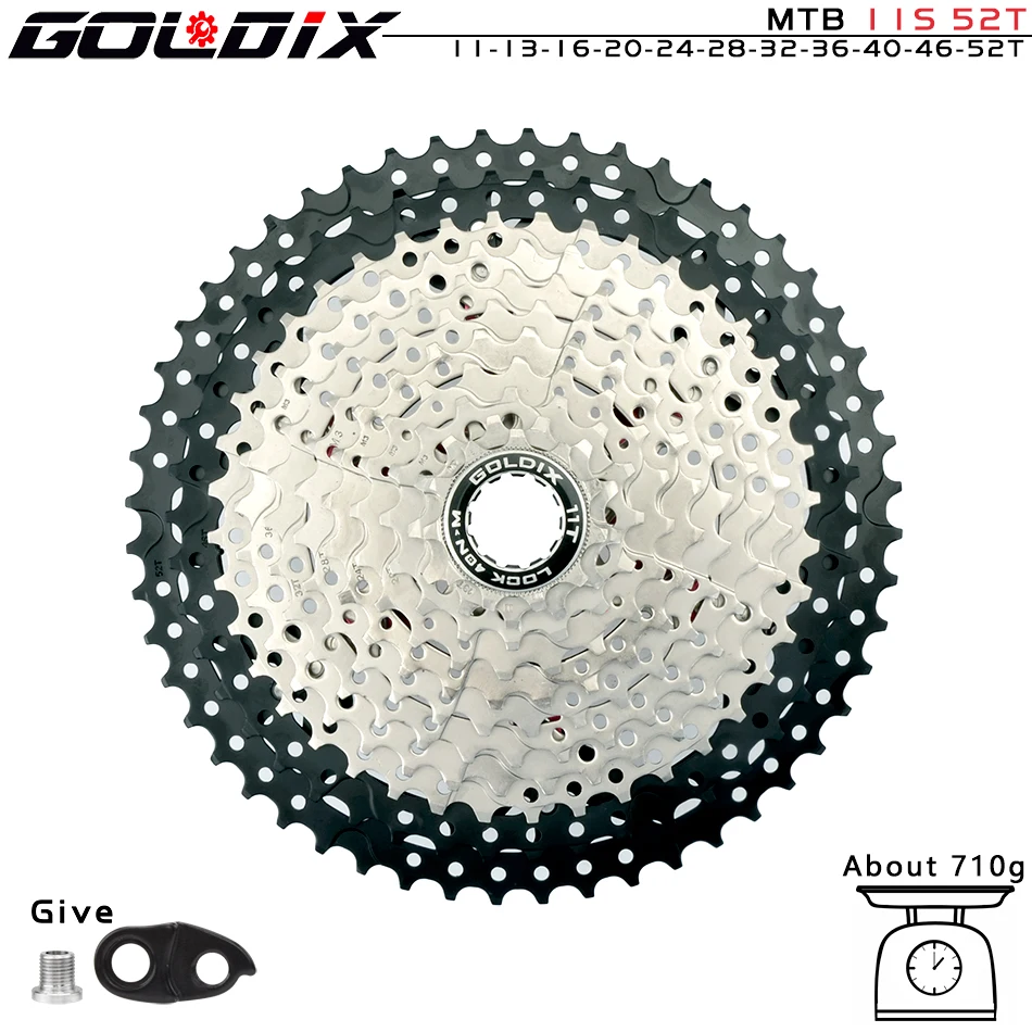 GOLDIX велосипед freewheel 8S/9S/10s/11S/12s горный Sprockets32T/36T/40T42T/46T/50T/52T Кассетный Маховик для