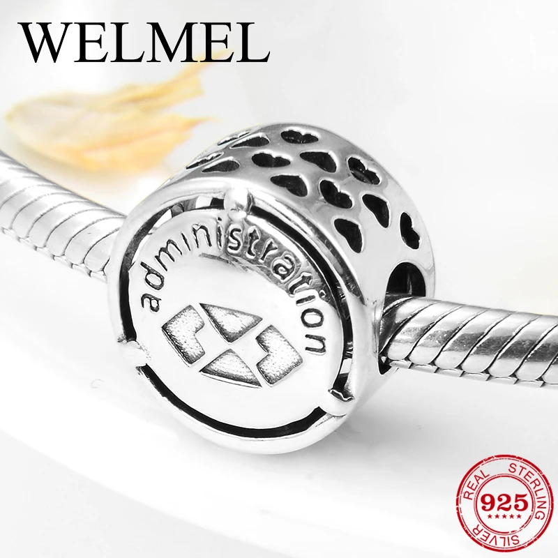 Hight Quality 925 Sterling Silver Successful career management Charms