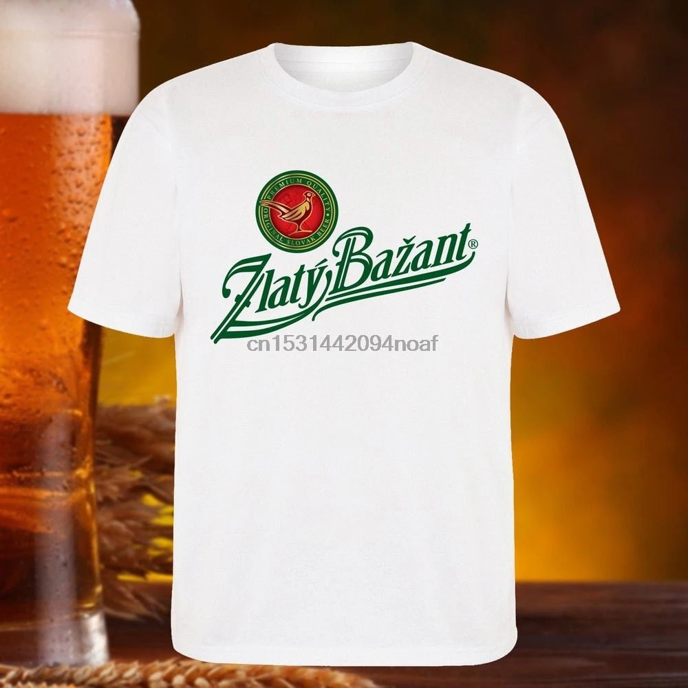 Футболка с пивом ZLATY BAZANT от Beer Planet Golden Pheasant Словакия Братислава Лагер пиво пивовар