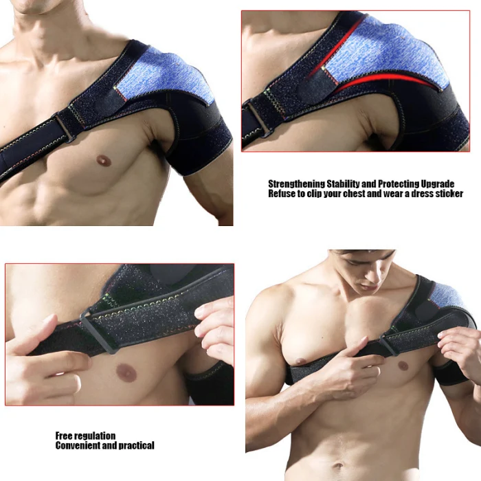1 шт. фиксатор стабильности плеча регулируемый под давлением Shoulderpad плеча Поддержка Arm Warmers XR-Hot