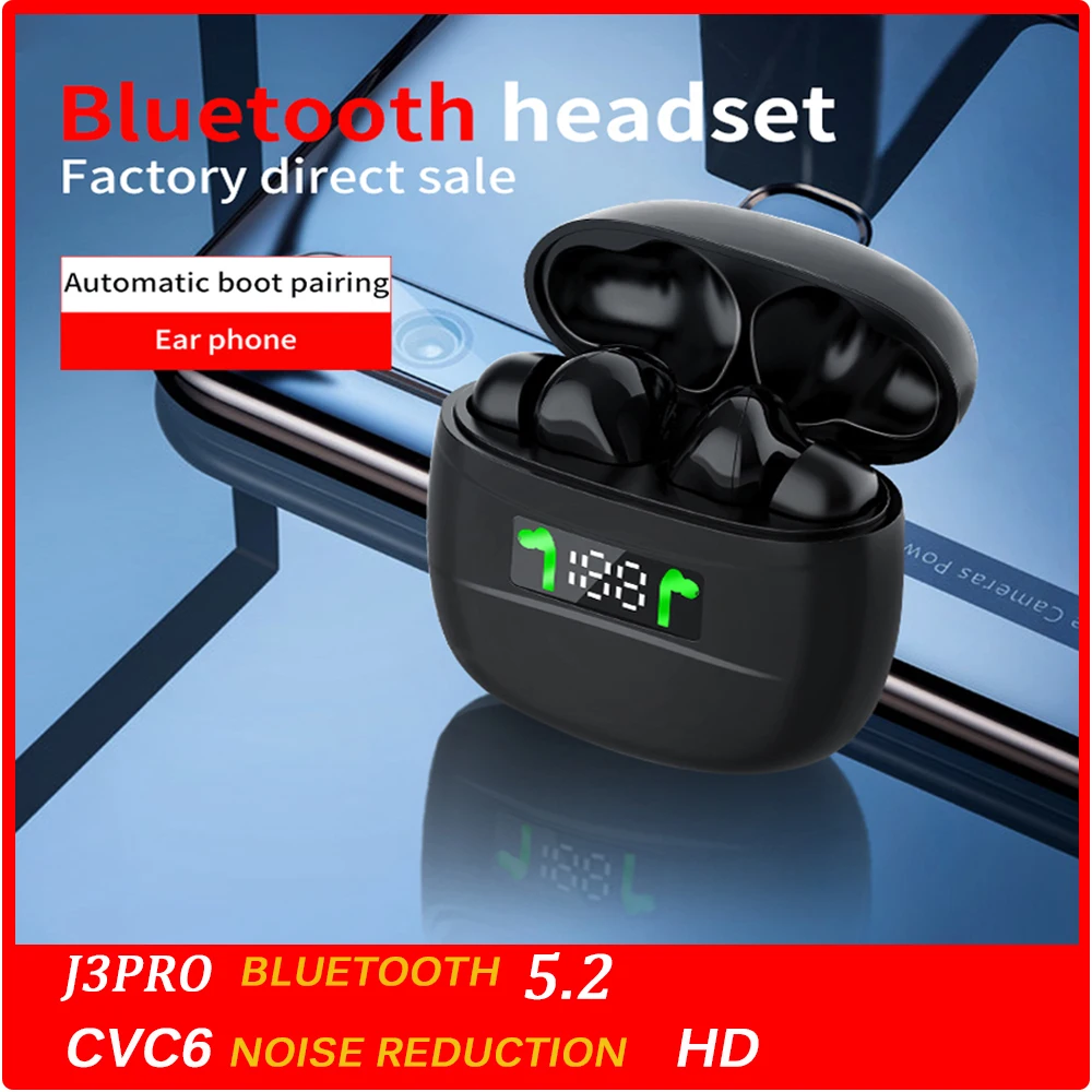 Беспроводные Bluetooth наушники Tws Спортивная гарнитура с сенсорным управлением