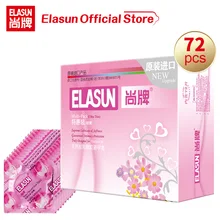 Elasun 72PCS Ultra Thin Big Cock Condoms Natural Latex Smooth Lubricated Condom Penis Contraception Intimate Products For Men Elasun 72PCS Ultra Thin Big Cock Condoms Natural Latex Smooth Lubricated Condom Penis Contraception Intimate Products For Men