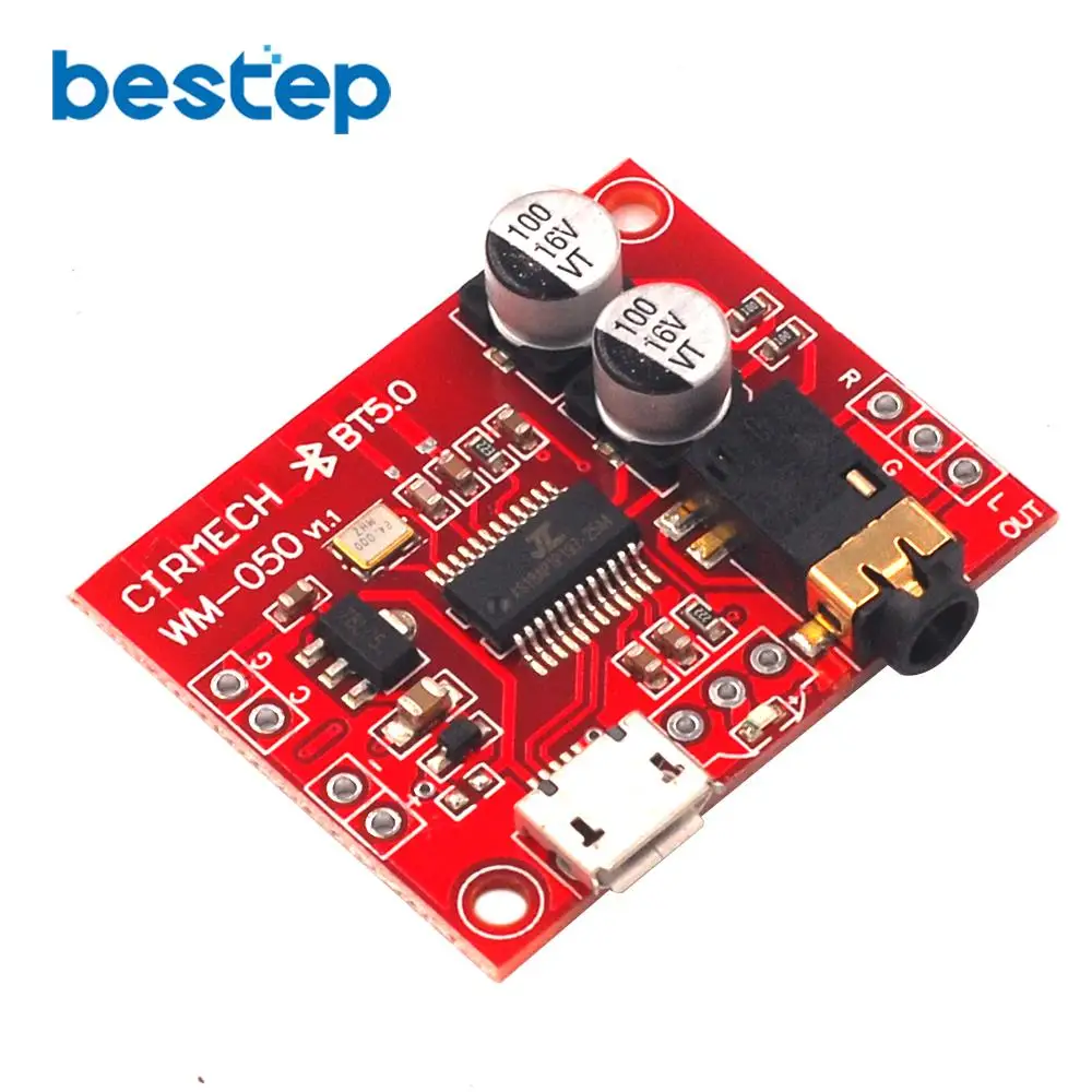 Плата декодера Bluetooth 5 0 DIY аудио модуль приемника без потерь Hi Fi стерео Поддержка