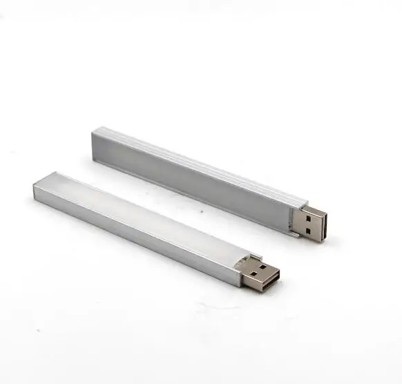 USB Светодиодная лампа для чтения 3 светодиодный s 8 светодиодный s 24 светодиодный s светодиодный ночник настольная лампа для чтения Кемпинг лампа детские подарки книга лампа переносная лампа - Испускаемый цвет: 10 leds