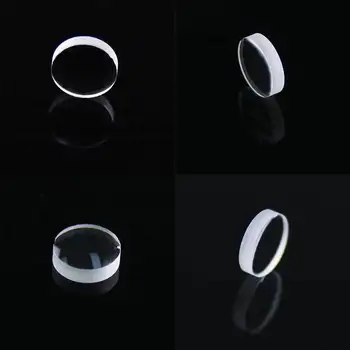 

Optical instrument tool flat convex focusing lens material K9 experimental lens center thickness of 1.81mm