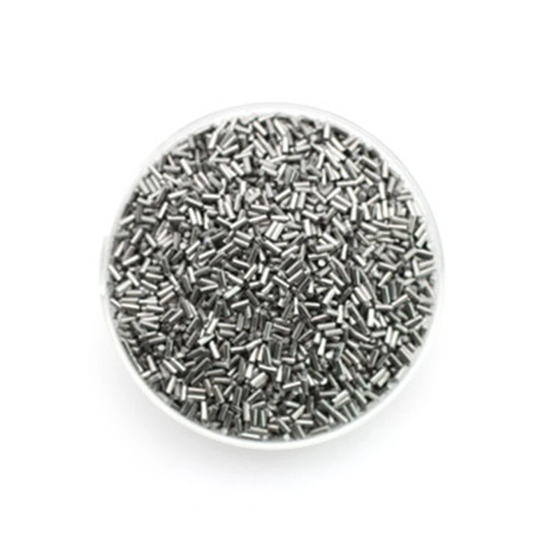 4N Hafnium granules size 2x6mm metal materials do scientific research Hf metal pellets for evaporation coating (1)