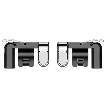 

2 Game Auxiliary Key controller Handvat houder gamepad Voor Shooter Trigger Fire Knop Doel Sleutel Schieten voor Messen out