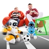 Smart Intelligent Play Football Robot Remote Control RC Soccer robot with Singing Dancing Football Programming 2pcs robot battle 3