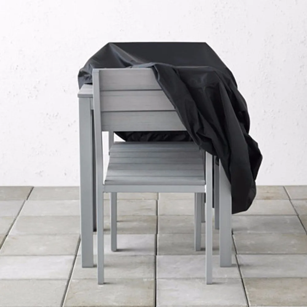Водонепроницаемый крышка открытая терраса набор мебели для приусадебного участка для снега и дождя; зимние чехлы для стульев журнальный столик и стул пыль cover170x94x70CM